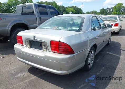 2002 Lincoln Ls V8 Auto from USA, damaged, VIN 1LNHM87A22Y703507